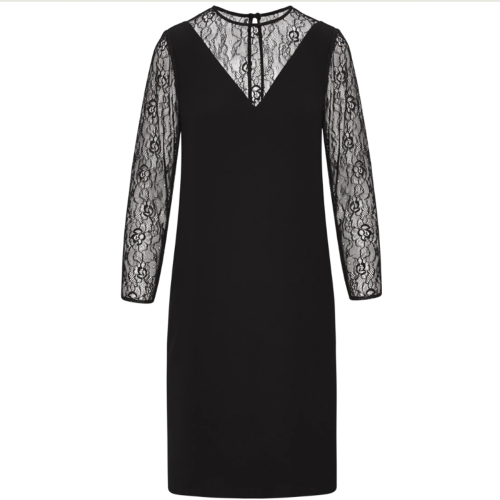 🎀 Black Cocktail Dress by Worth New York